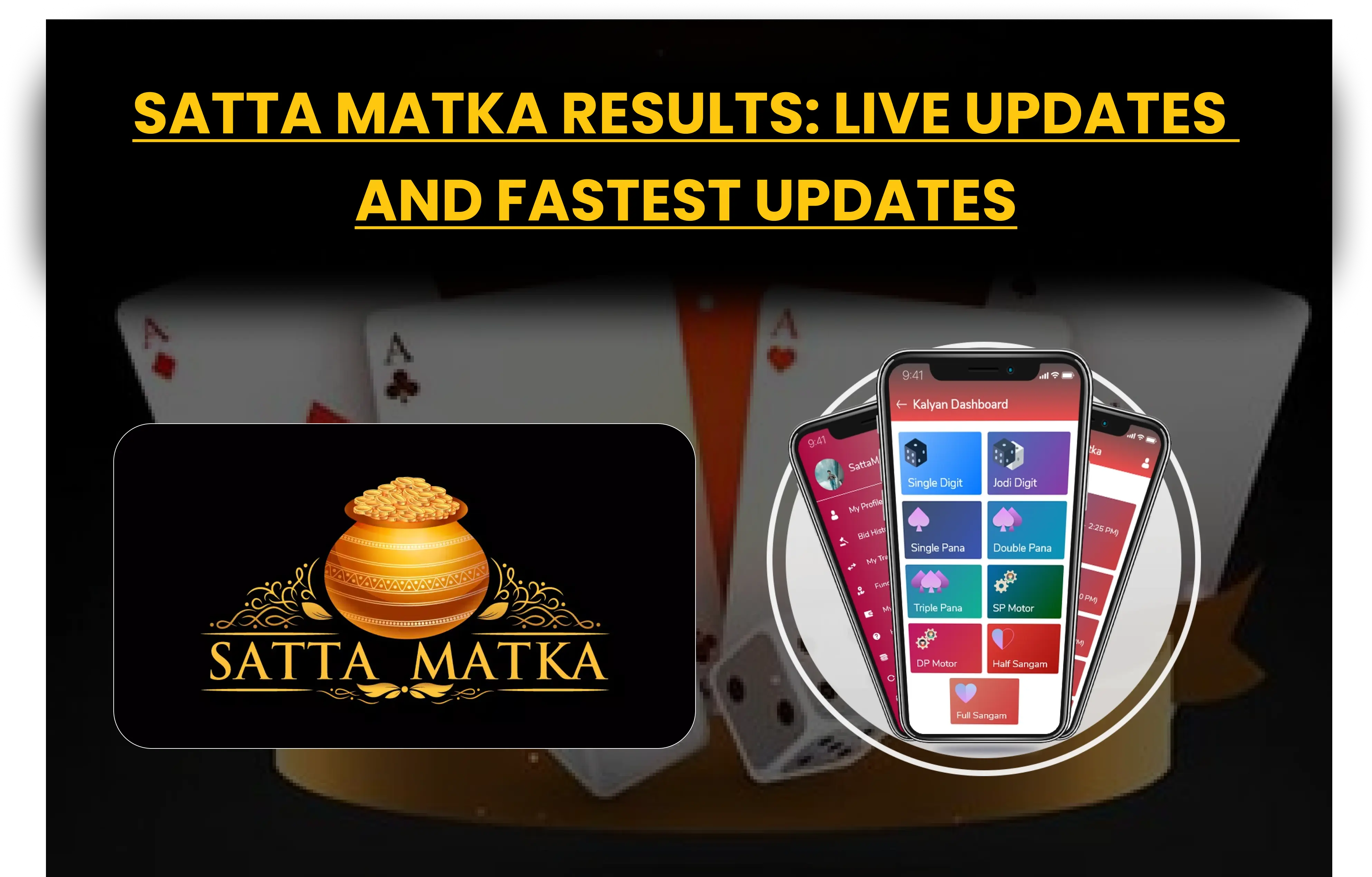 Satta Matka Results: Live Updates and Fastest Updates.