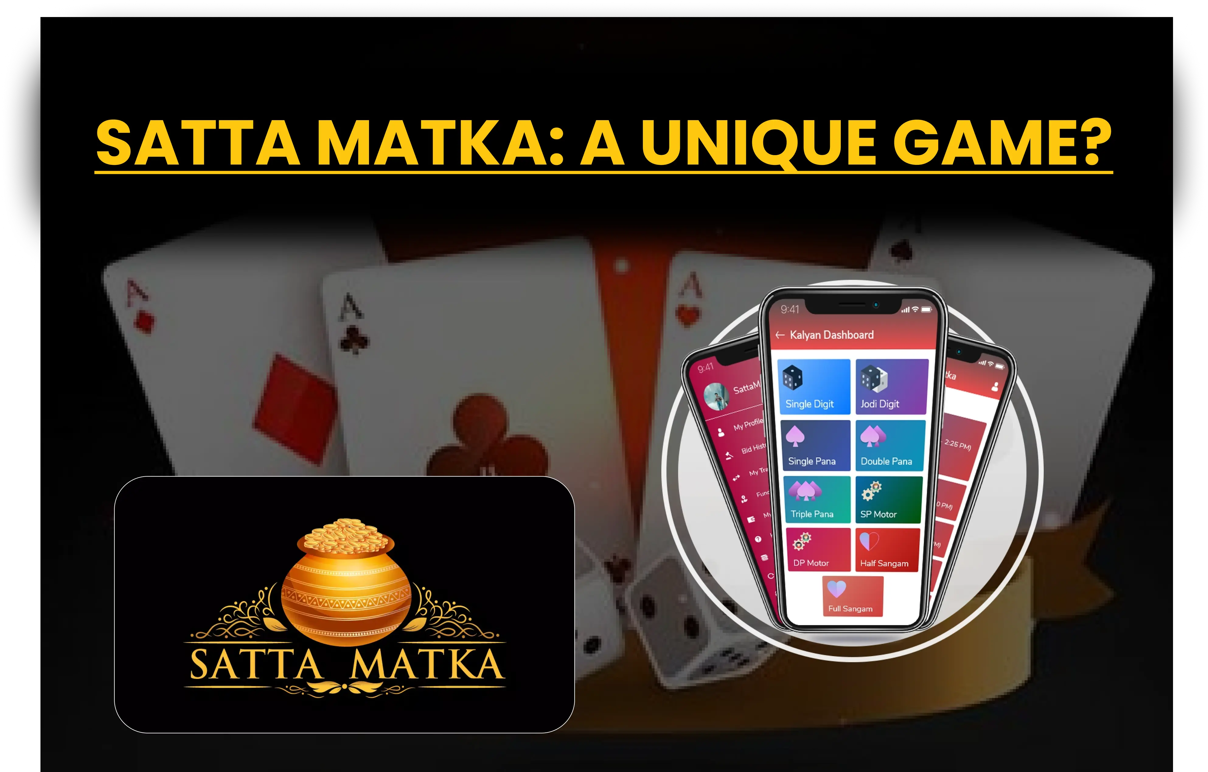 Satta Matka: A Unique Game?
