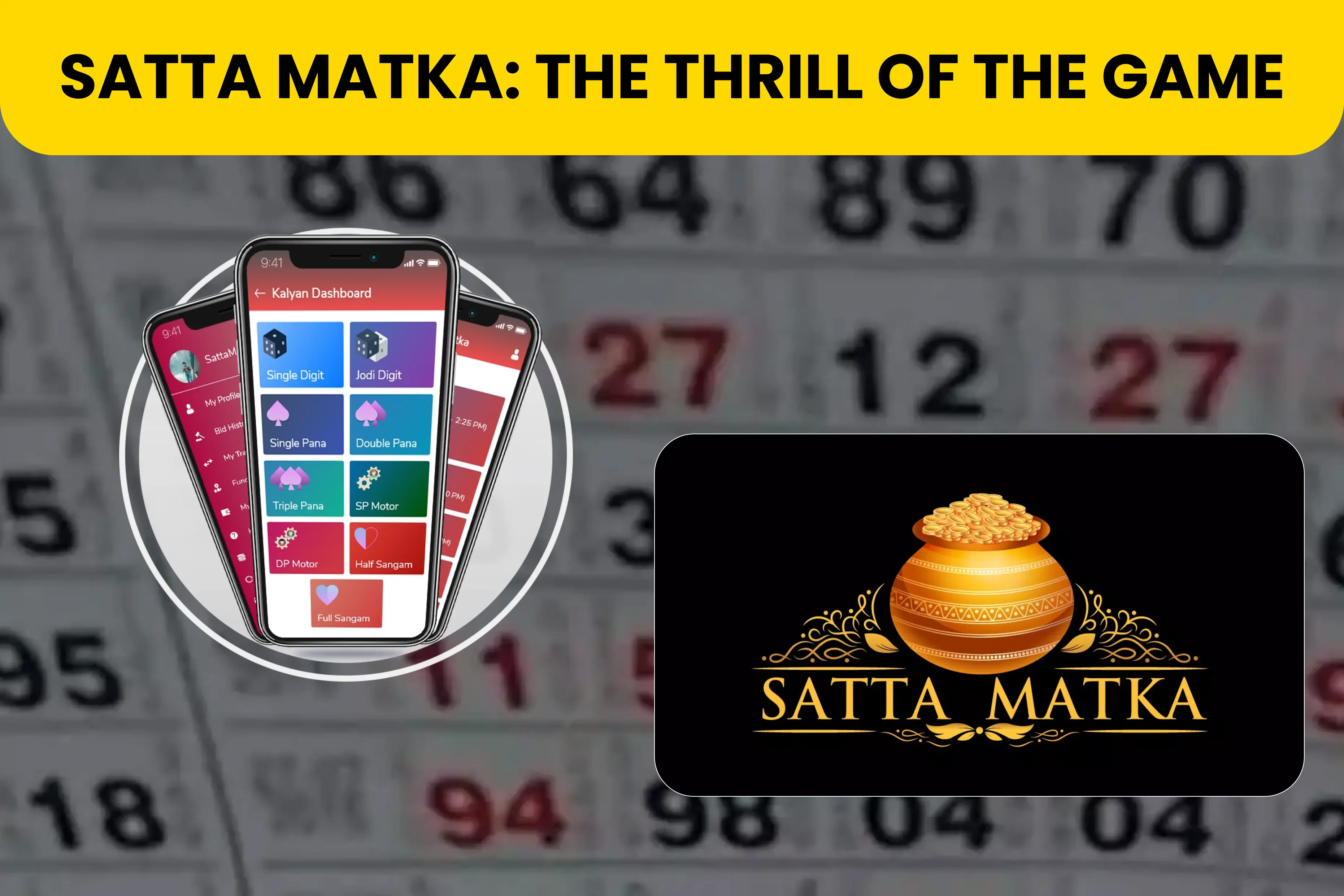 Satta Matka: The Thrill of the Game