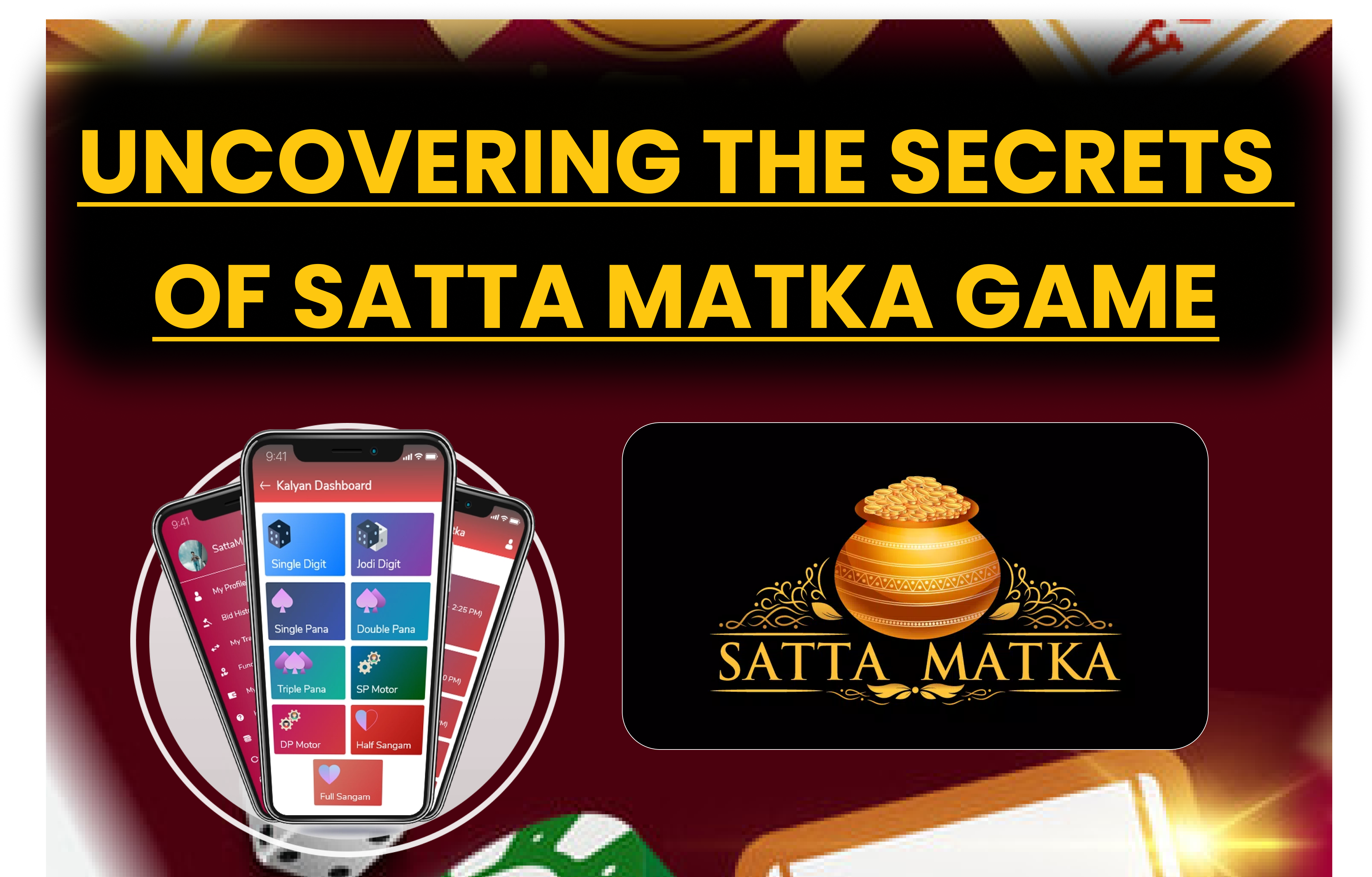 Uncovering the Secrets of Satta Matka Game.